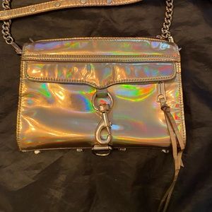 Rebecca Minkoff hologram M.A.C crossbody
